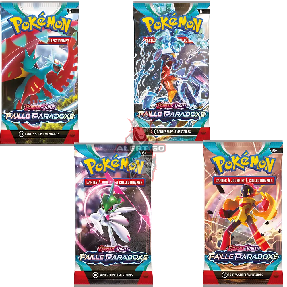 Pokémon - Pokémon Écarlate et Violet Faille Paradoxe Booster FR – CandyPop