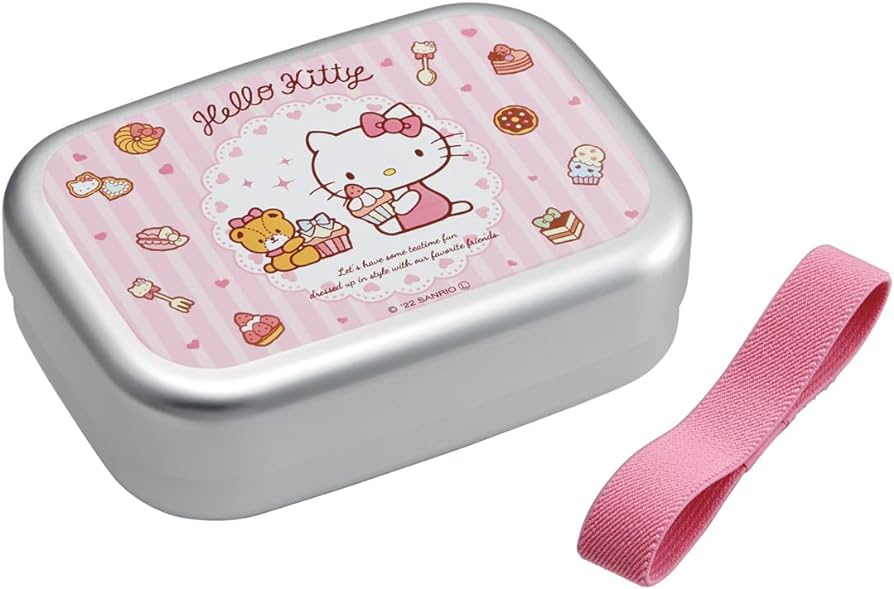 Skater - Hello Kitty - Bento Box Aluminium