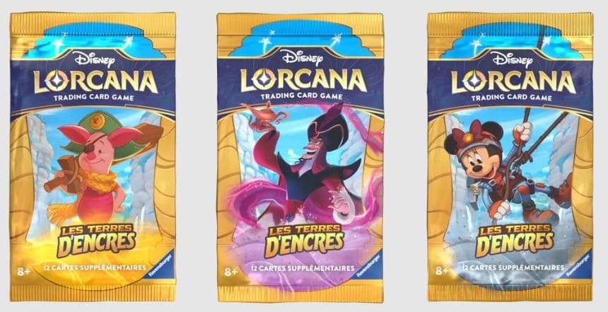 Disney Lorcana -  Les Terres D'Encres Booster FR