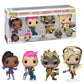 Funko Pop! - Overwatch - Sombra, Zarya, Junkrat, Mercy 4 Pack