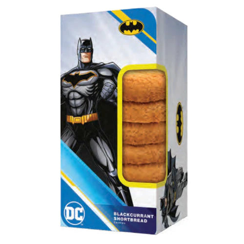 Batman Cookies - Blackcurrant Shortbread