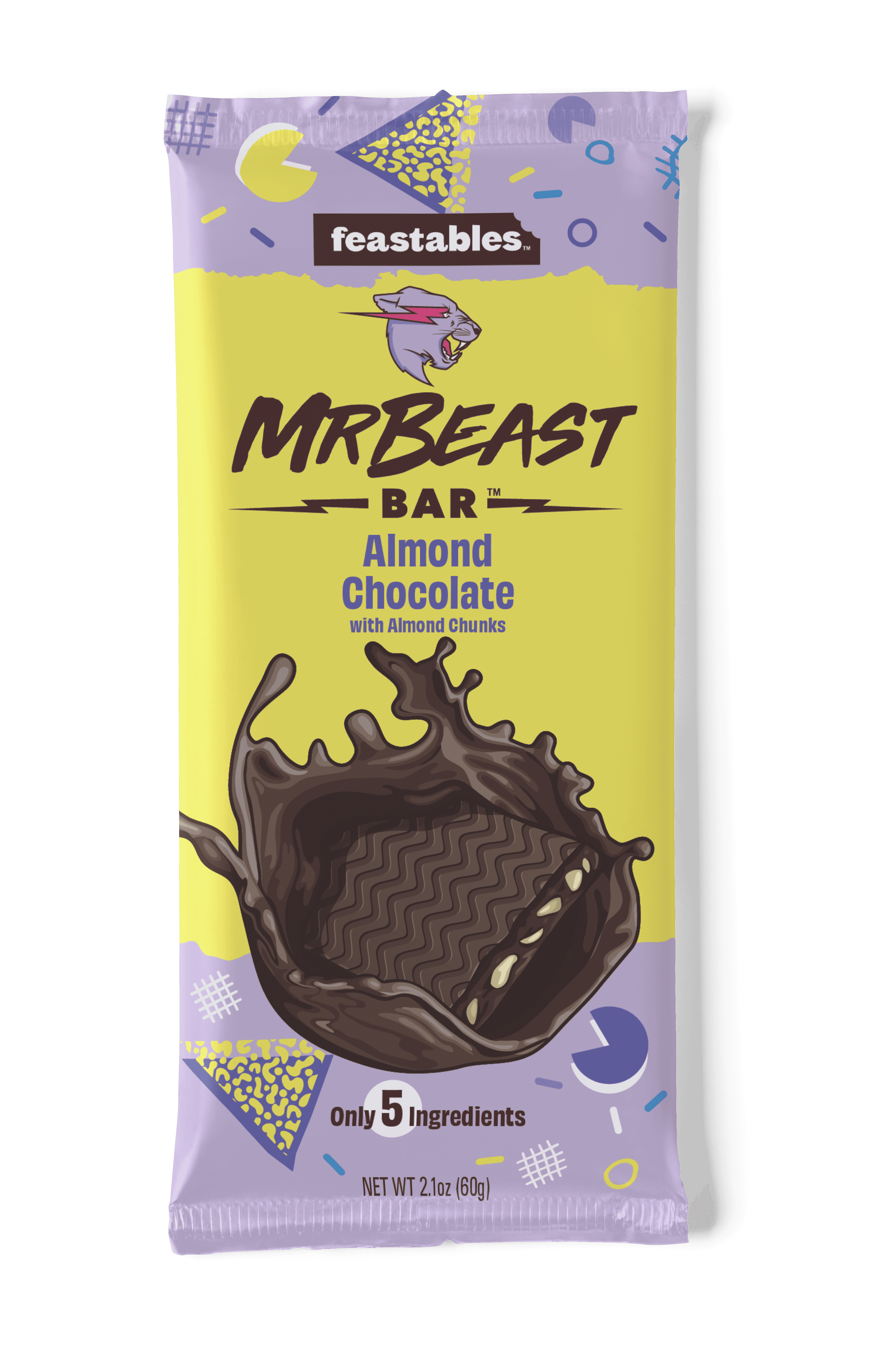 Feastables - MrBeast Bar Almond Chocolate – CandyPop