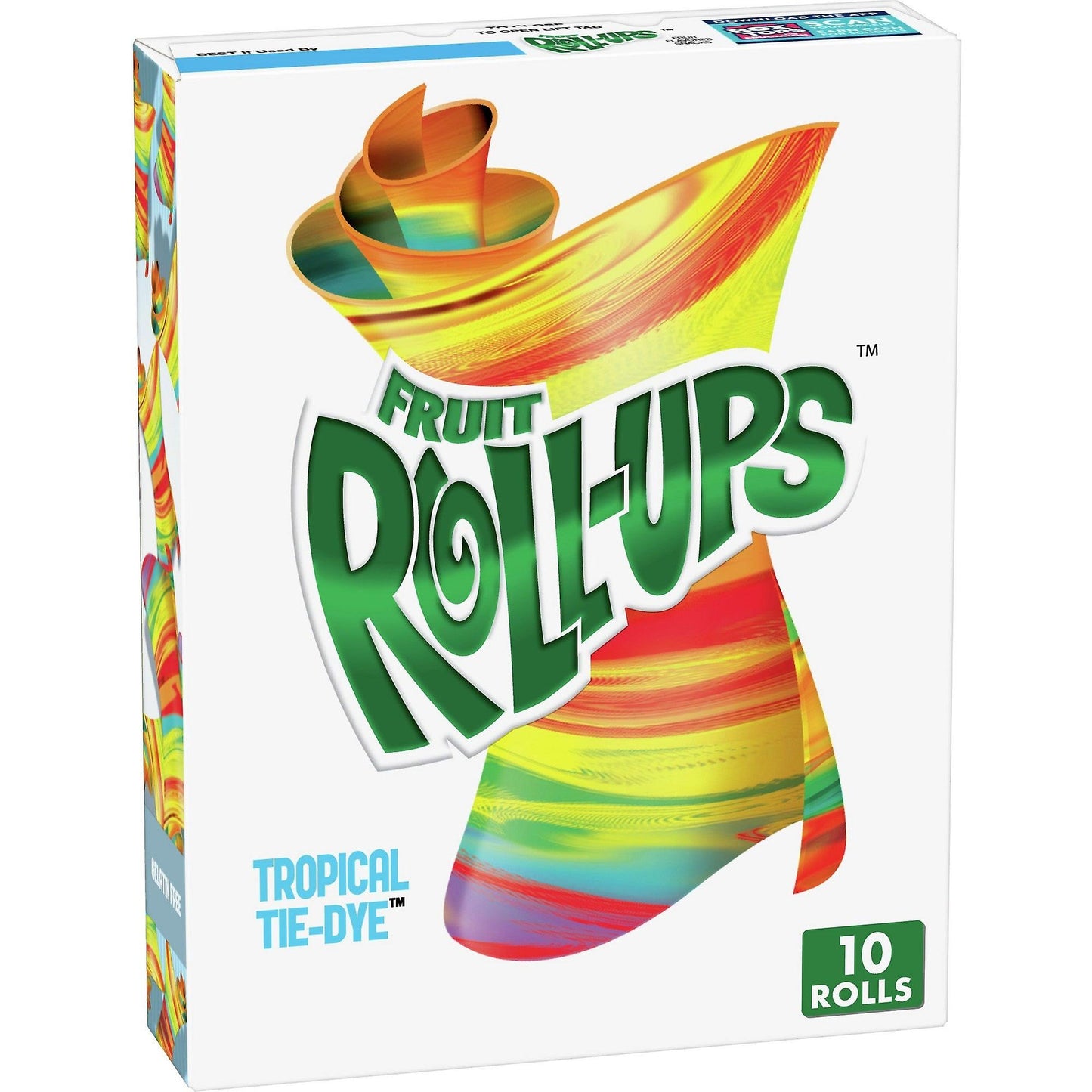 Fruit Roll Ups Tropical Tie Dye Candypop 