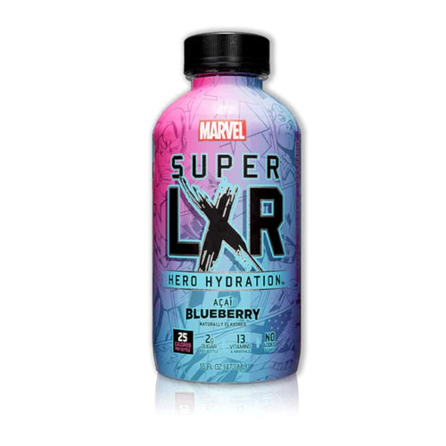 Arizona - Marvel Super LXR Hero Hydratation Captain America Açaï Blueberry