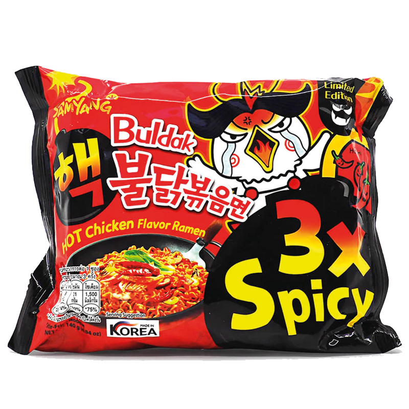 Samyang Buldak Hot Chicken Flavor Ramen 3x Spicy – Candypop