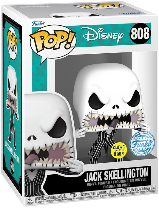 Funko Pop! - Disney - Jack Skellington Glow in Dark 808