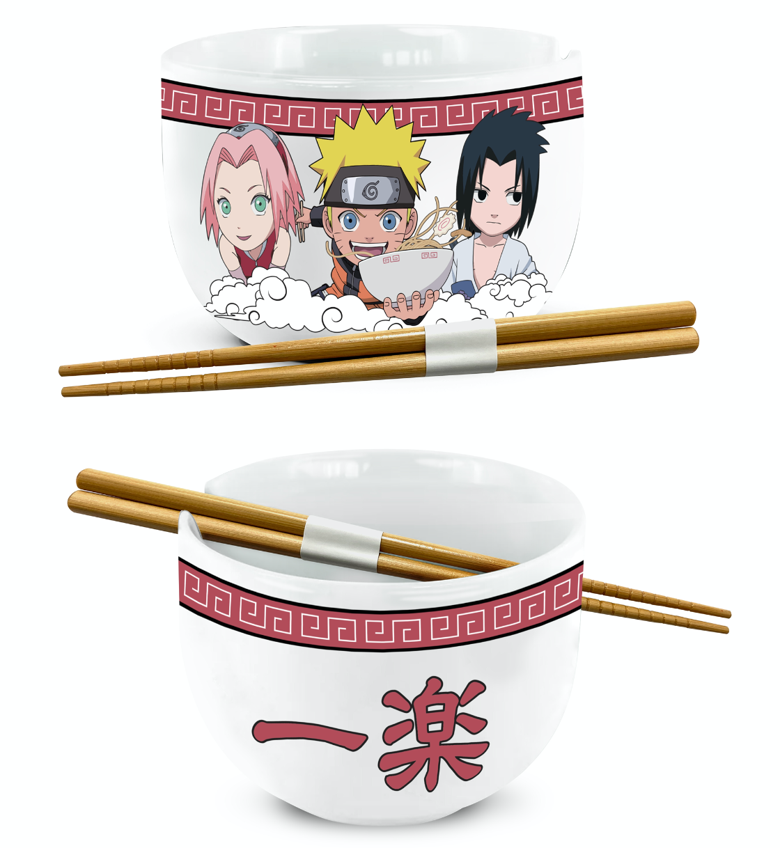 Naruto - Ramen Bowl With Chopstick - Team Seven – CandyPop