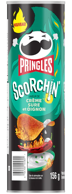 Pringles - Scorchin Crème Sure et Oignon