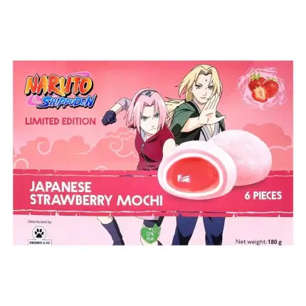 Bamboo House Food - Naruto Shippuden Japanese Sakura & Tsunade Strawberry Mochi