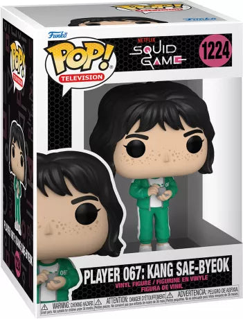 Funko Pop! - Squid Game - Player 067: Kang Sae-Byeok 1224