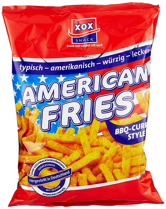 XOX Snack - American Fries BBQ-Curry Style