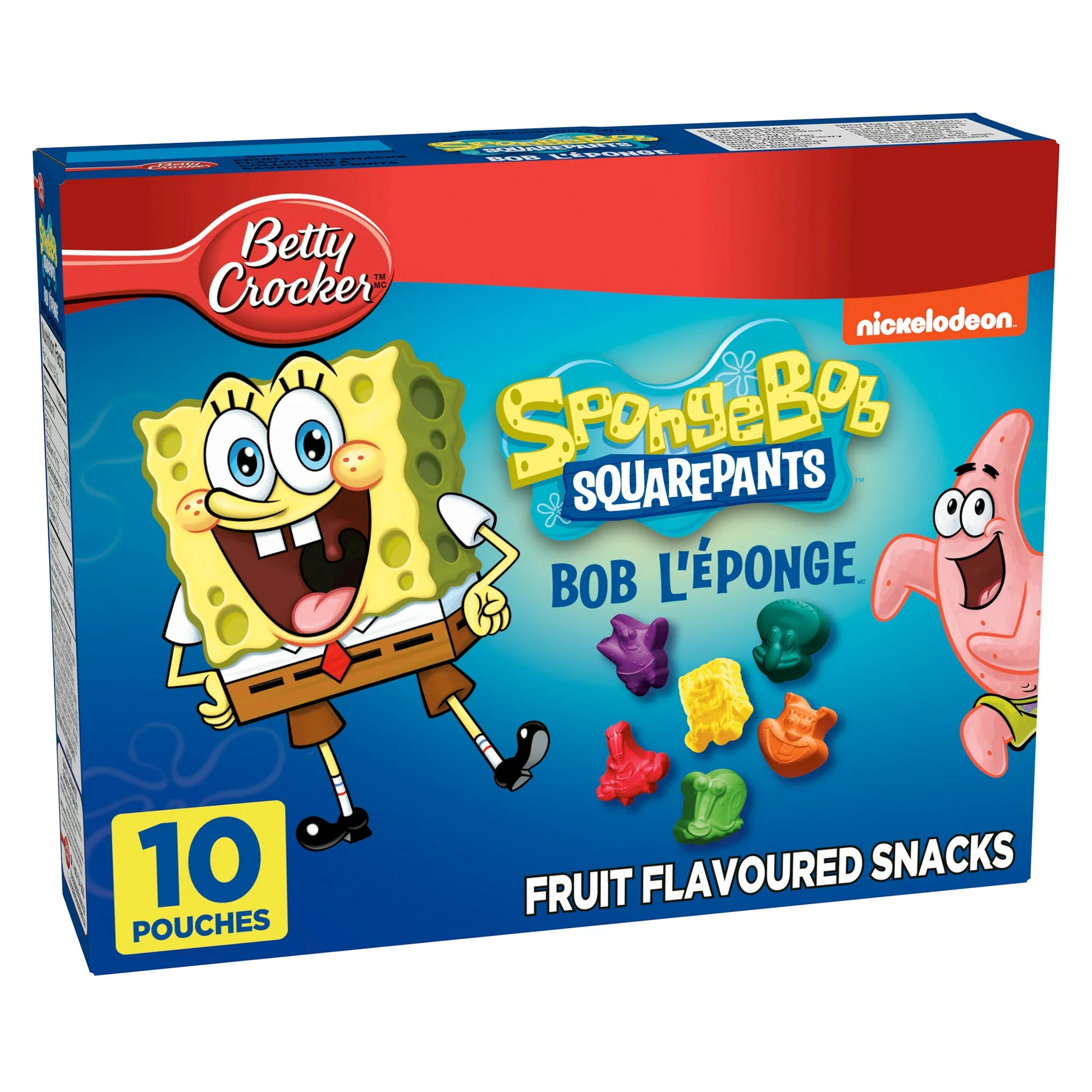 Betty Crocker - Sponge Bob SquarePants Fruit Snacks