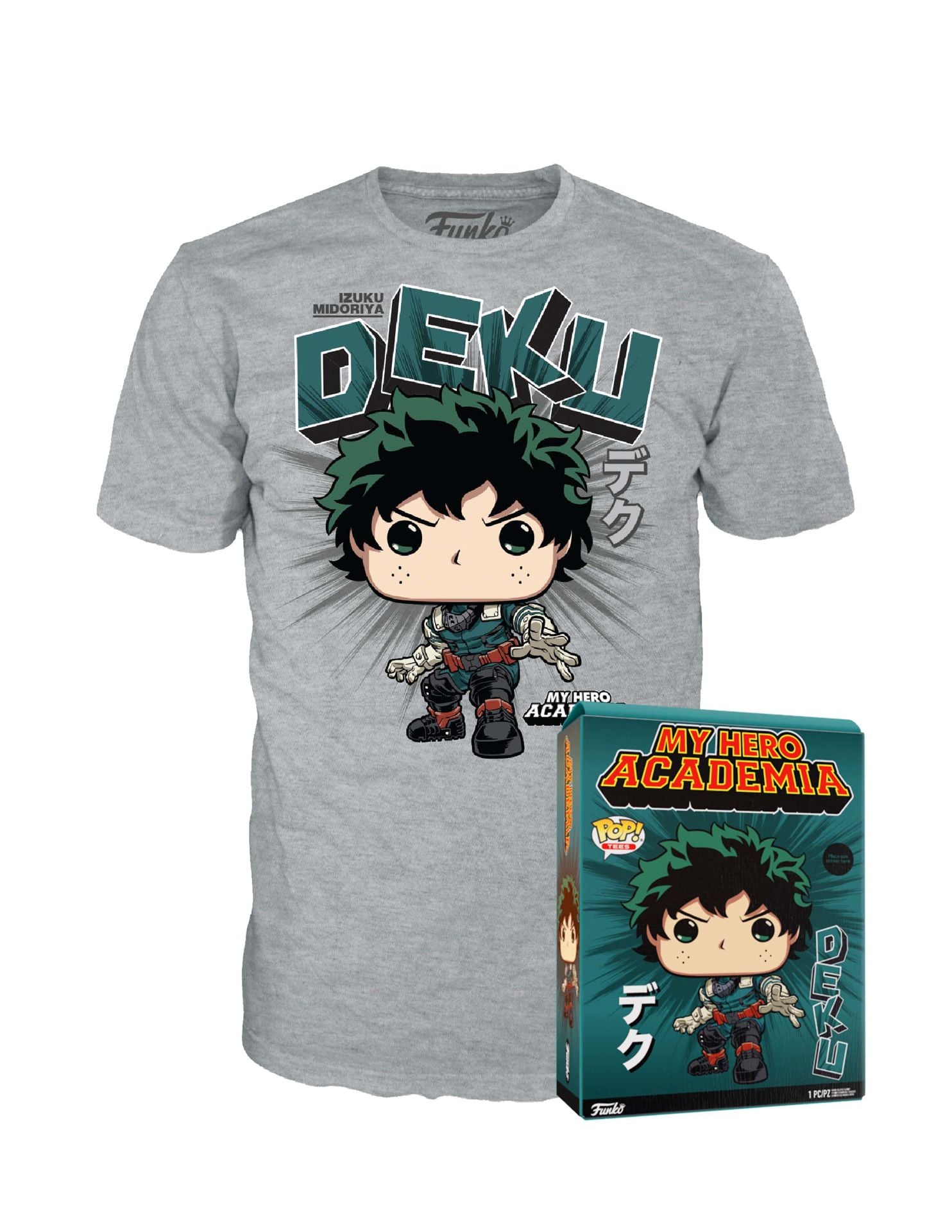 Funko Pop! - My Hero Academia - Deku T-Shirt