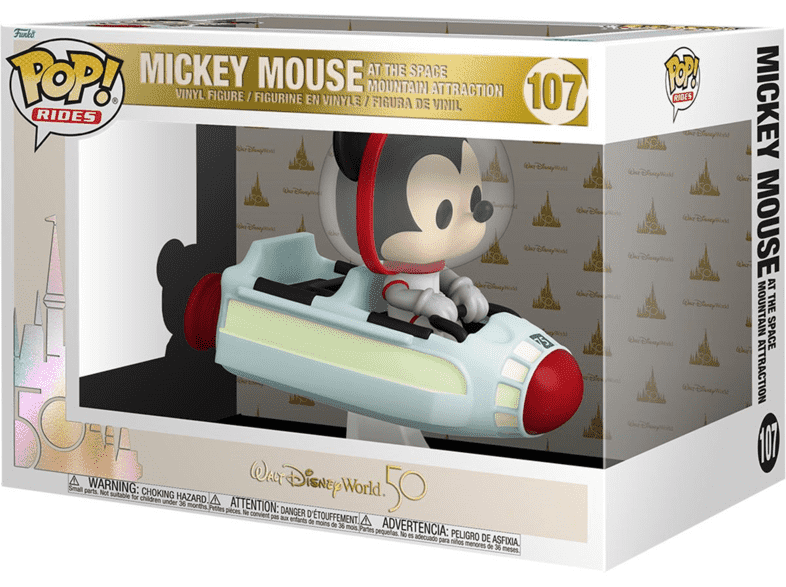 Funko Pop! - Walt Disneyworld 50 - Mickey Mouse at The Space Mountain Attraction 107