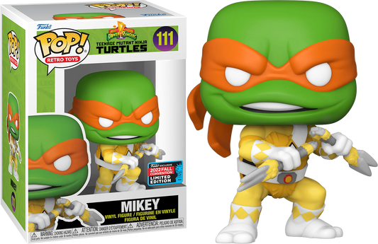 Funko Pop! - Mighty Morphin Power Ranger Teenage Mutant Ninja Turtles - Mikey 111