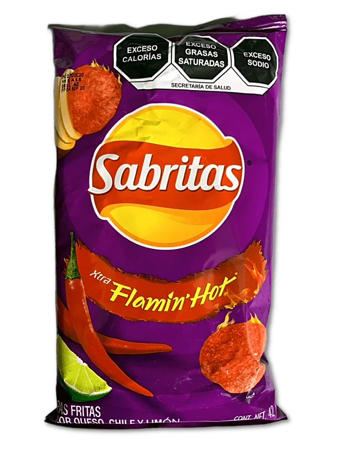 Sabritas - Xtra Flamin’hot Chili y limon