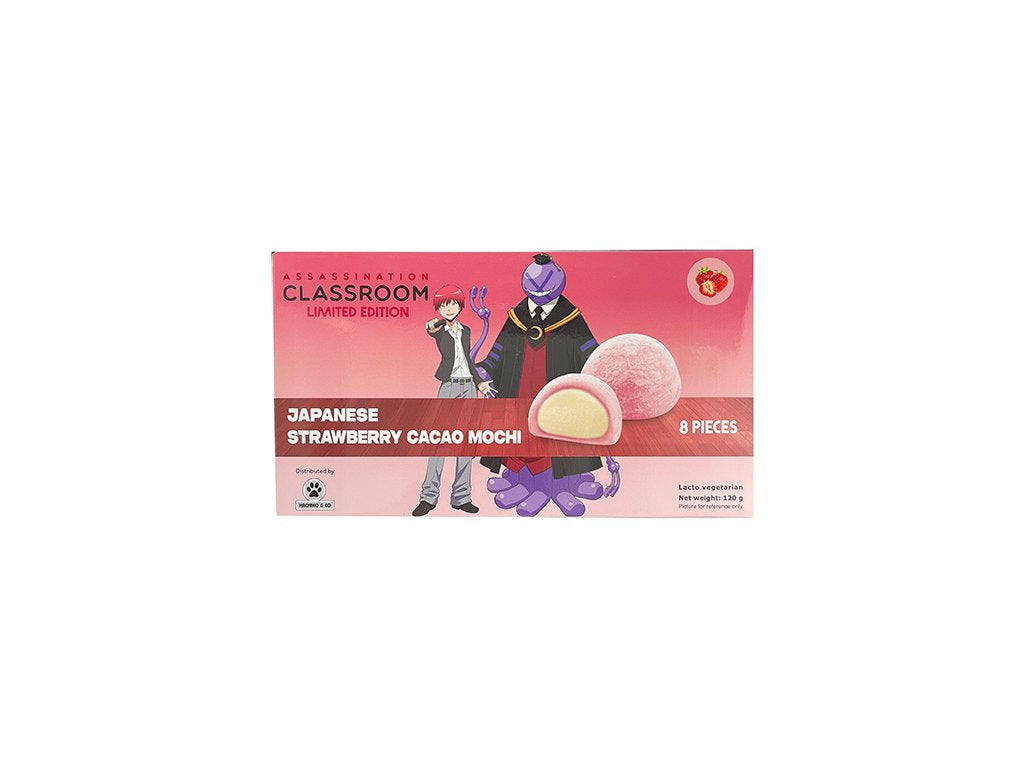 Bamboo House Food - Assassination Classroom Japanese Strawberry Cacao Mochi